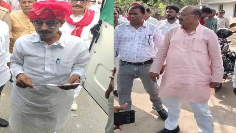 MLA Hansuram visit pashuhari 1