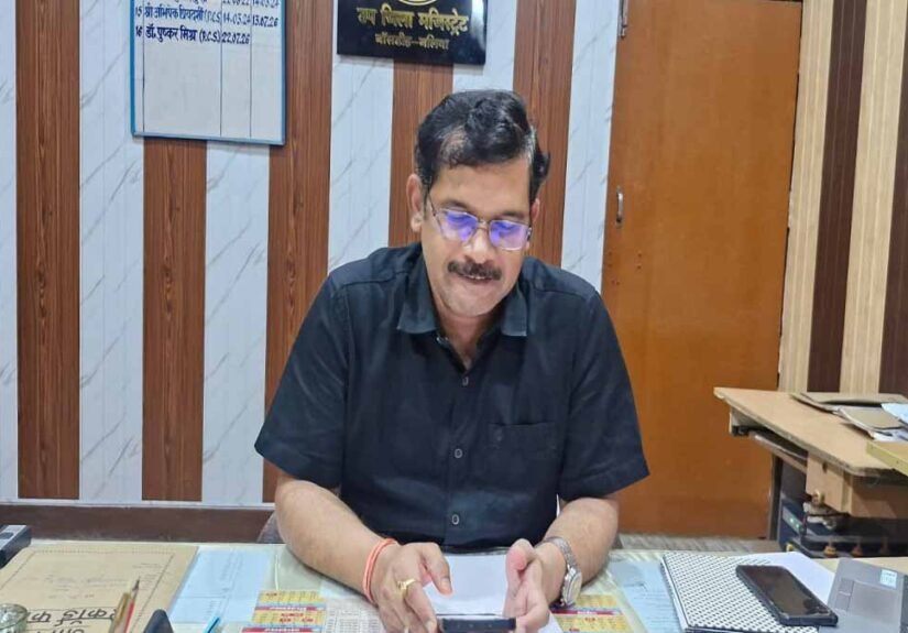 SDM Bansdih Pushkar Mishra