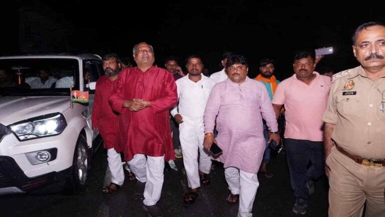 Sanjay Nishad at Bansdih