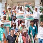 Bansdih Congress Protest