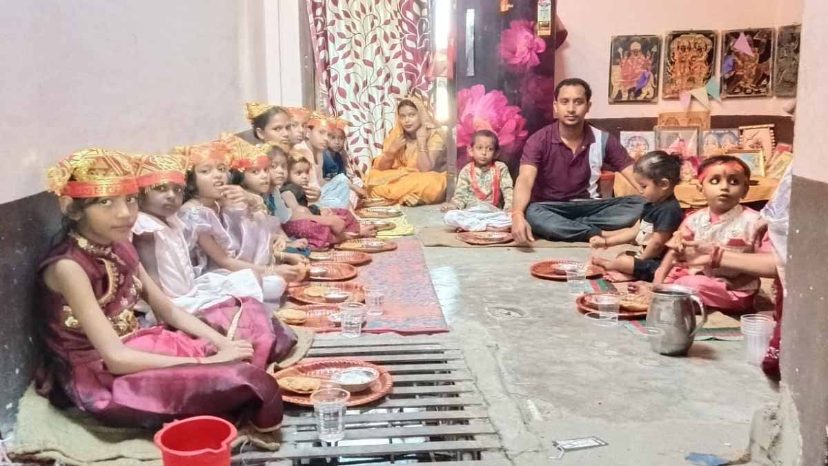 Belthra Kanya poojan